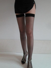 Lingerie Hosiery Féminine Longueur 76cm Spandex Acrylique Noire Unique