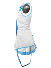 Vocaloid Snow Miku 65% Cotton 35% Terylene Cosplay Costume