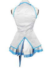 Vocaloid Snow Miku 65% Cotton 35% Terylene Cosplay Costume