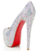 Gorgeous Colorful High Heel Rhinestone Fashion High Heels
