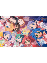 Lucky Star Polyester Microfiber Anime Bed Sheet