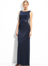 Elegant Deep Navy Blue Spinning Prom Dress