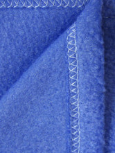 Couverture de lit de Polyester chaude grand bleu