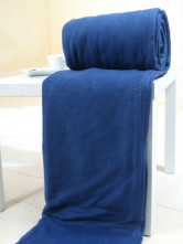 Couverture de lit de Polyester chaude grand bleu