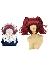Brownish Red Black Butler Meirin Cosplay Wig