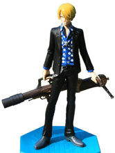 ONE PIECE STRONG WORLD Sanji Vinyl PVC Anime Action Figure