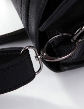 Cool Satchel Bag des femmes PU cuir boucle décoration