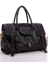 Cool Satchel Bag des femmes PU cuir boucle décoration