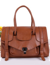 Cool Satchel Bag des femmes PU cuir boucle décoration