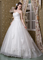Ivory Sweetheart A-line Wedding Dress
