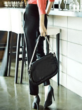 Occasionnel Slim pantalon droites des femmes