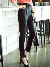 Occasionnel Slim pantalon droites des femmes