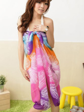 Populaire blouse de plage douce et sexy en gaze multicolore 