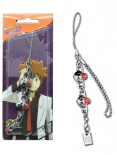Katekyo Hitman Reborn Skull Head Alloy Anime Cell Phone Charms