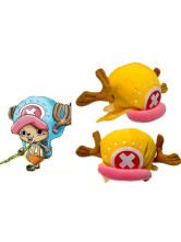 One Piece Tony Tony Chopper Yellow Plush Cloth Anime Hat
