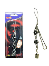 Naruto Sharingan Black Alloy Cosplay Cell Phone Charm