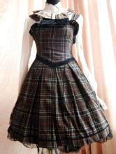Robe lolita classique à bretelles avec lacets
