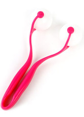 Double-Gear Fashion Mini PVC Face Massager