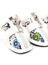 Bleu/rouge Oriental Pet Dog DERAPANT chaussures