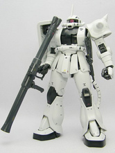 Mobile Suit Gundam Zaku II White Auger Anime Modal Kit