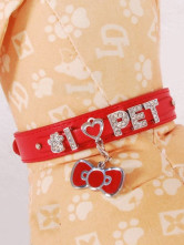 Mode Rhinestone lettre personnaliser patron Pet Collar