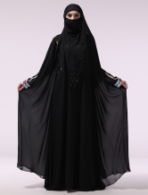 Wunderschöne Burka Robe aus Chiffon