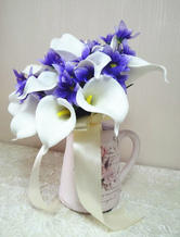 Ramo de novia morado y lila 1