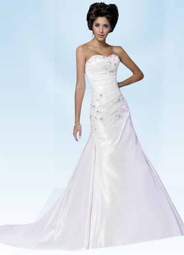 Made of taffeta Category Wedding Wedding Dresses Strapless Wedding 