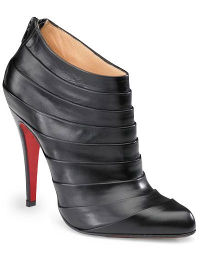 4 3/4'' High Heel Black Cowhide Ankle High Sexy Boots 4 3/4'' High Heel Black Cowhide Ankle High Sexy Boots