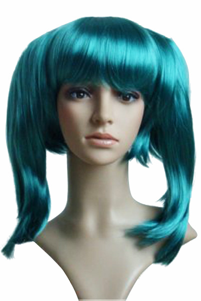Women's 55cm Green Fashion Wig
