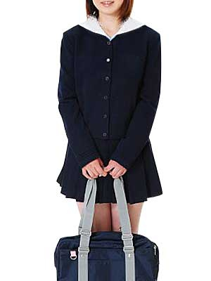 Deep Blue Long Sleeves School Uniform Deep Blue Long Sleeves School Uniform