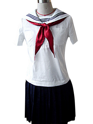 White-And-Black-Sailor-Short-Sleeves-School-Uniform-16772-1