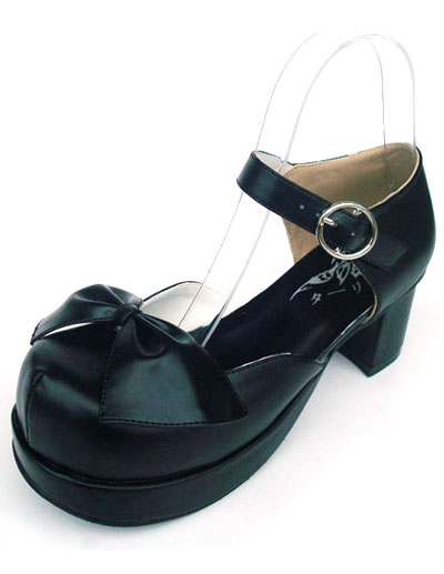 Platform High Heel Shoes on High Heel With 1   Platform Pu Lolita Shoes   Milanoo Com