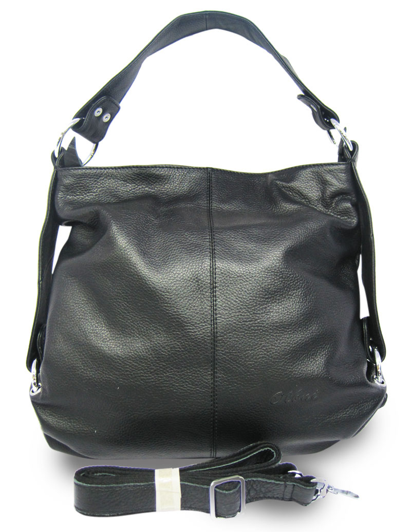 Cowhide Leather Cotton 30*14*34cm Tote Handbag
