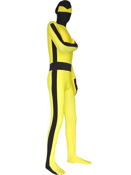 yellow spandex