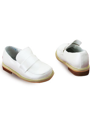 Flower Girl Shoes White on White Pu Round Toe Flower Girl Shoes Milanoo Com