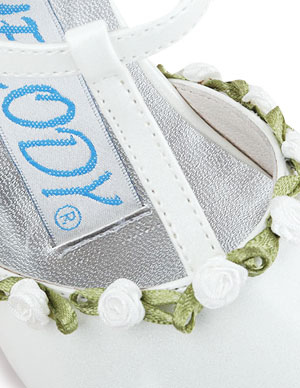 Flower Girl Shoes White on White T Bar Strap Pearl Satin Flowergirl Shoes Milanoo Com