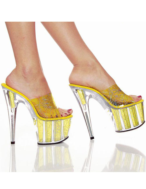 mules à talons hauts
