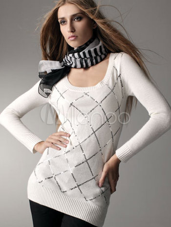Sequin Long Sweater