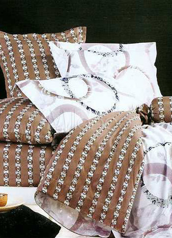 4-pc Beautiful Gray Thicken Brushed Duvet Cover Bedding Set