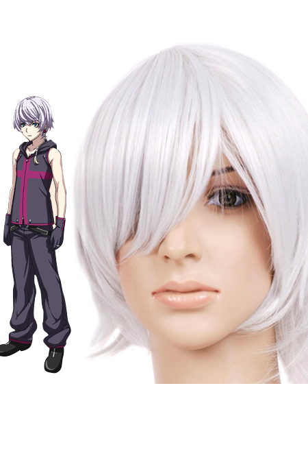 Silver Gray 35cm The Qwaser of Stigmata Sasha Nylon Cosplay Wig Silver Gray 35cm The Qwaser of Stigmata Sasha Nylon Cosplay Wig