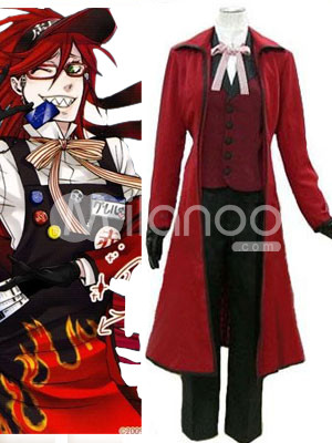 Black Butler Grell Sutcliff Cosplay Costume