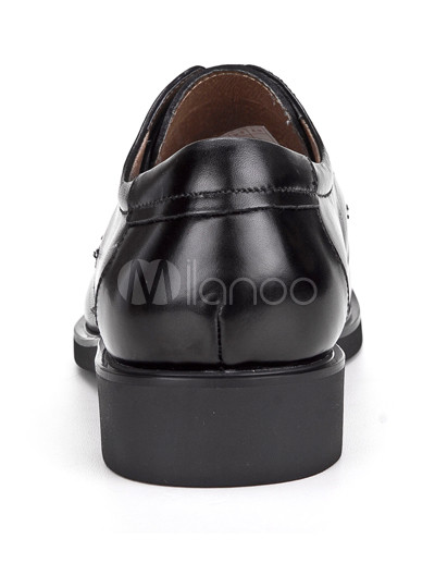  Comfortable Mens Dress Shoes on Aokang Black Comfortable Lace Tie Round Toe Cowhide Mens Dress Shoes
