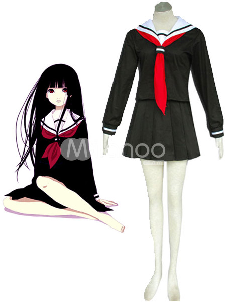 Chica infierno Ai Enma Halloween cosplay costume