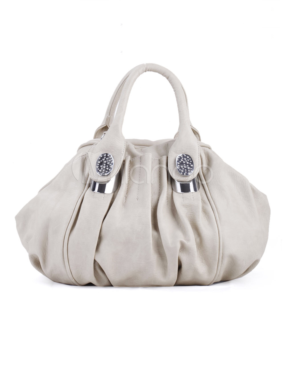 Popular Gray 45*16*28cm Polyester Women's Shoulder Bags