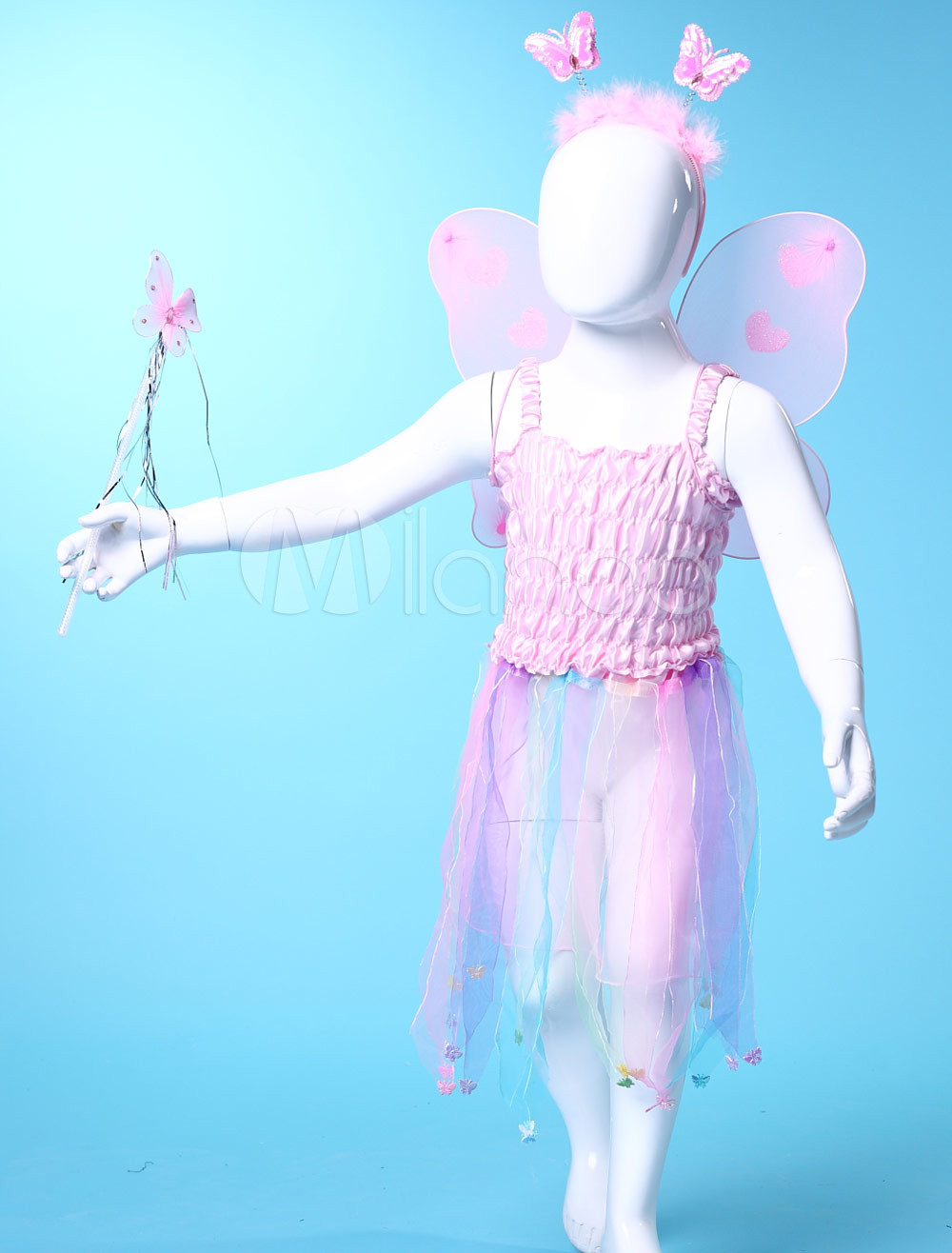 Cute Pink Gauze Dance Skirts Girls Barbie Costumes