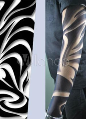 Vivid Colorful 92 Nylon 8 Spandex 44 11 6cm For Arms Mens Tattoo Sleeves