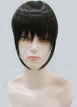 House Beauty Wigs on Black Kanekalon 12 20cm Hair Extensions For Ladies Milanoo Com
