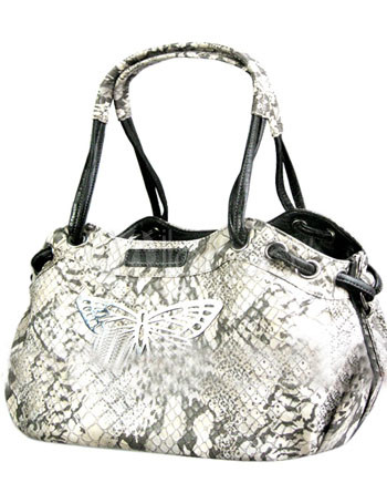 Popular Gray PU 33*22*25cm Pet Carrier
