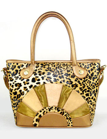 Fashion Gold Canvas PU 41.91*16.51*27.94cm Pet Carrier